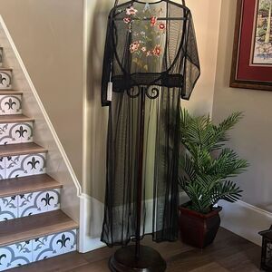 LIVE 4 TRUTH Black Sheer Cardigan